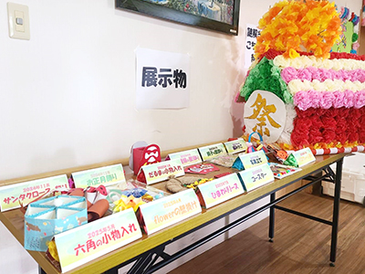 まさき秋まつりの展示の様子