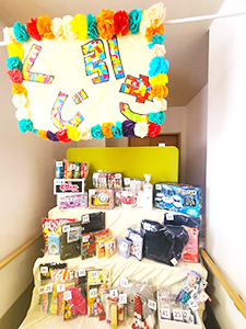 まさき秋まつりのくじ引きコーナー